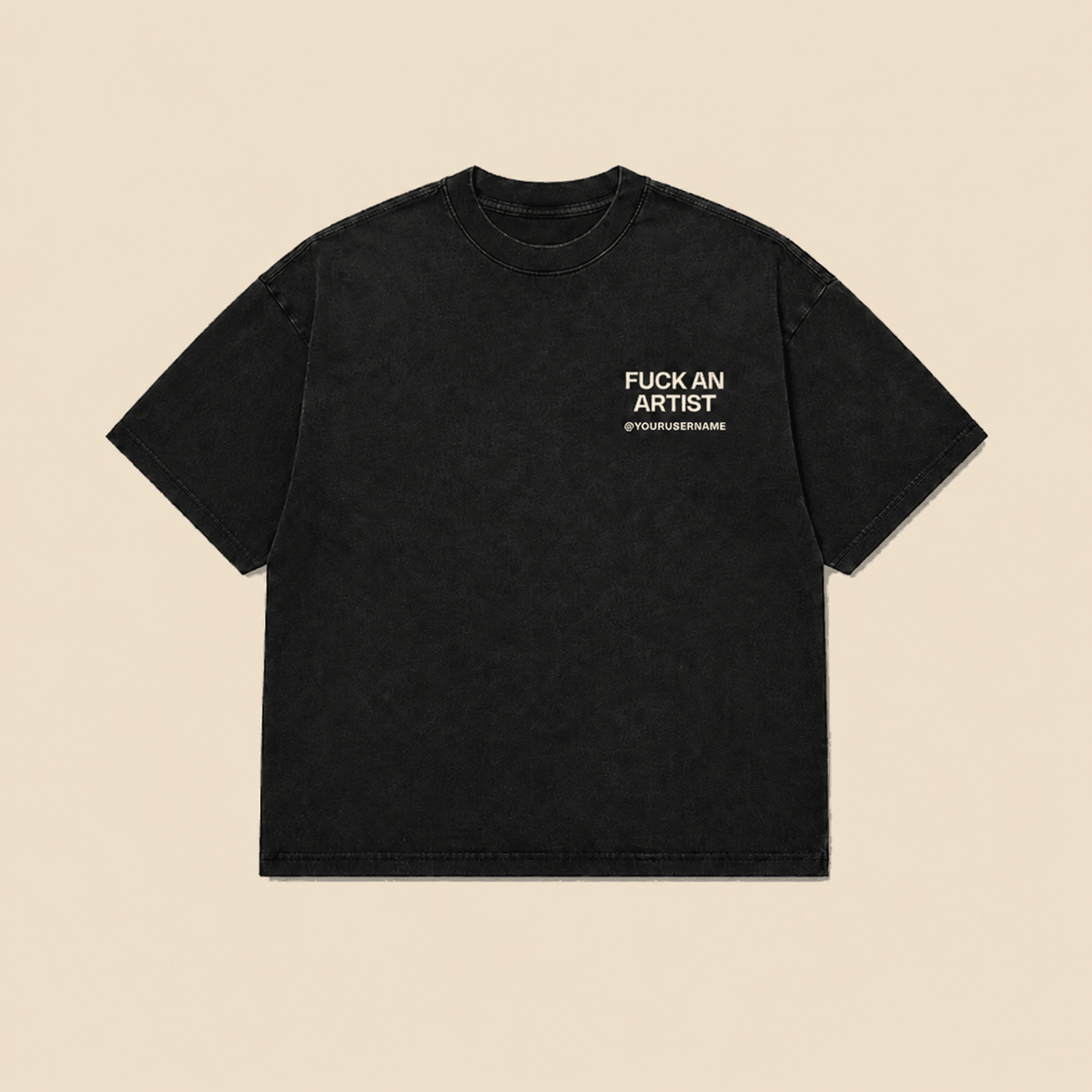 Quiet Power Tee - Fuck An Artist Network