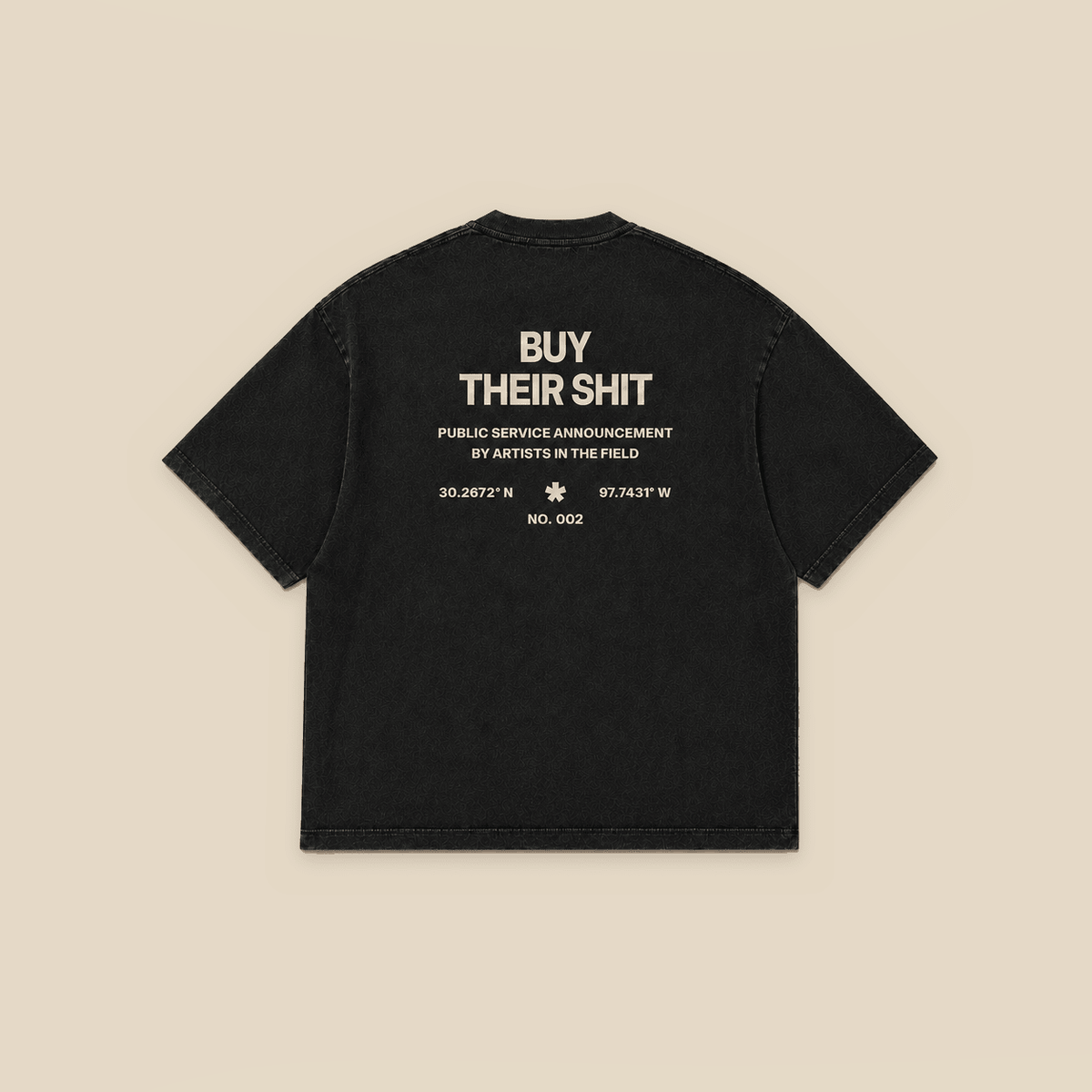 Quiet Power Tee - Fuck An Artist Network