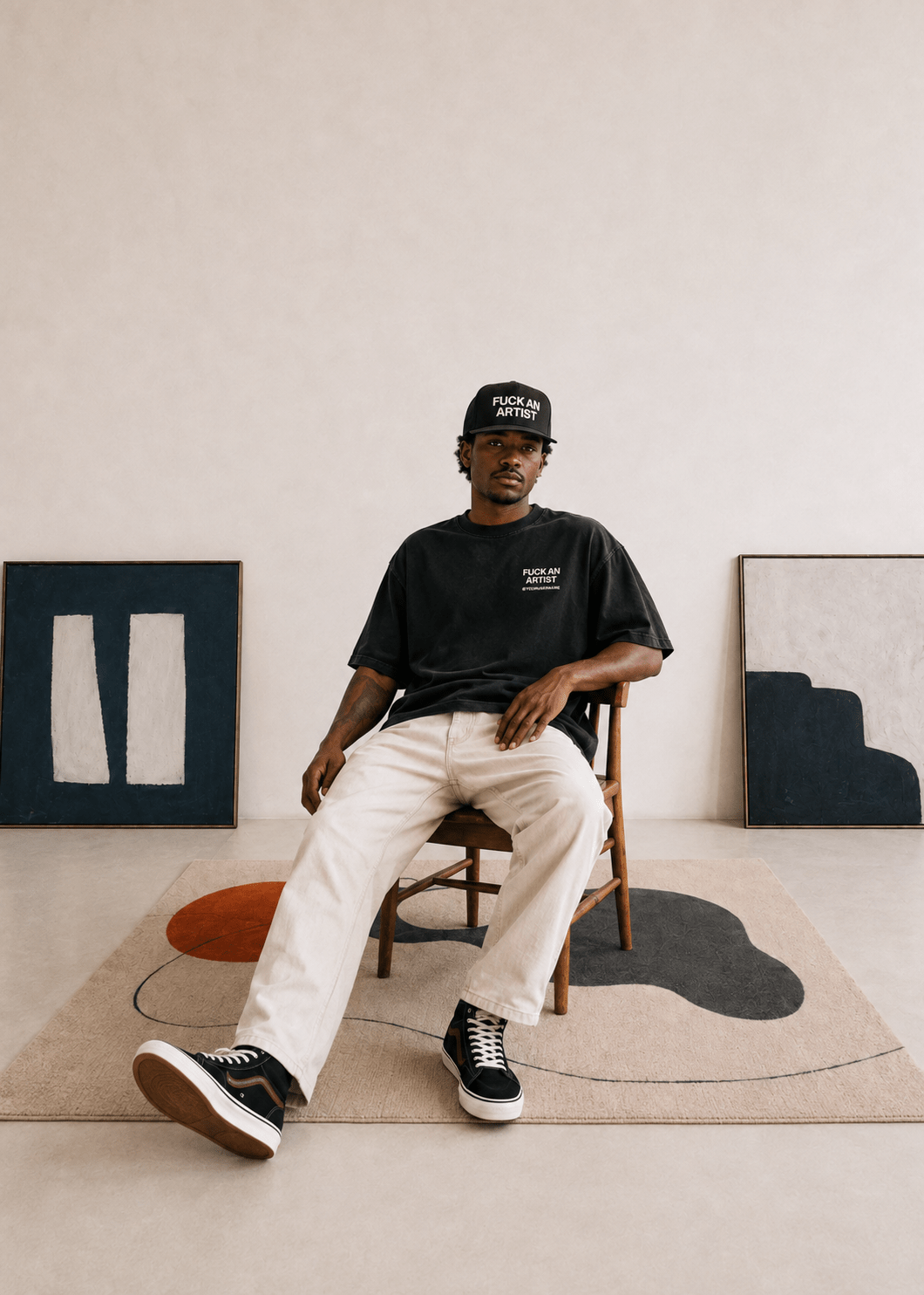 Quiet Power Tee - Fuck An Artist Network