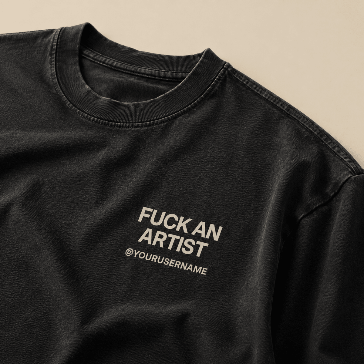 Quiet Power Tee - Fuck An Artist Network